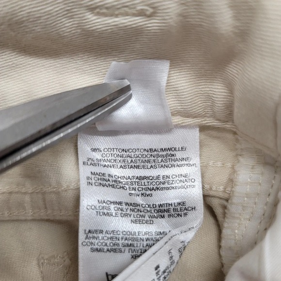 Brooks Brothers 346 Pants Womens 14 Tan Jamie Fit Chino Casual Flat Front Pocket - Picture 5 of 10